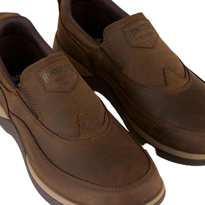 Ringers Western Unisex Master Utility Slip On Shoes (125094RW) Brown