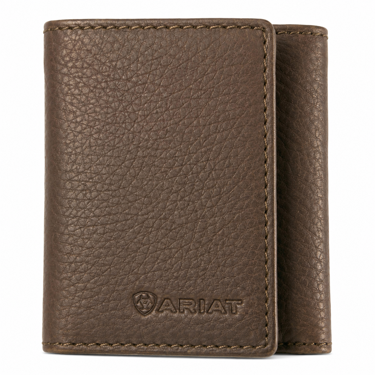 Ariat Tri-Fold Wallet (WLT3105A) Distressed Brown