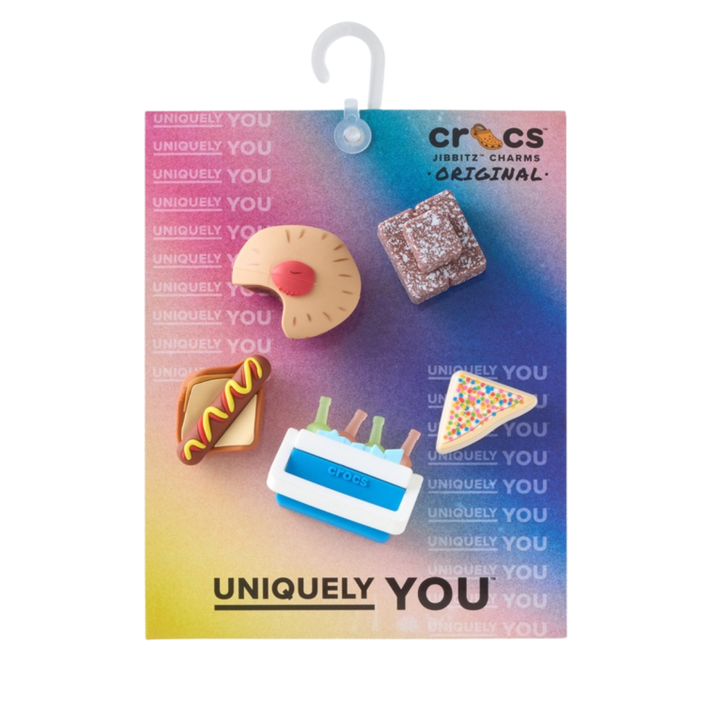 Crocs  Australian Foods 5 Pack Jibbitz  Shoe Charms (10018225)