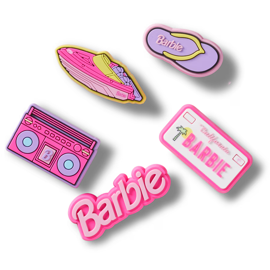 Crocs Barbie Retro 5 Pack Jibbitz (10015775) Multi OSFA