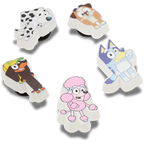 Crocs Bluey 5 Pack Jibbitz Shoe Charms (10014369) Multi OSFA