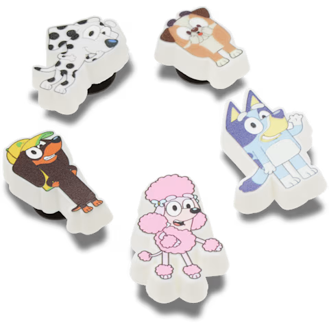 Crocs Bluey 5 Pack Jibbitz Shoe Charms (10014369) Multi OSFA