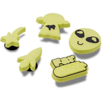 Crocs  GlowIntheDark Rocketship 5 Pack of Jibbitz (10019428)