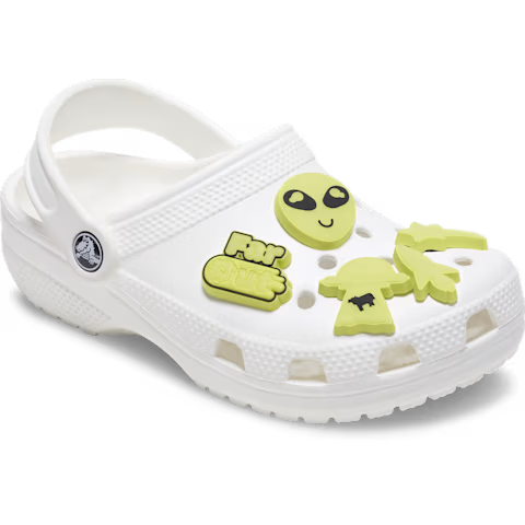 Crocs  GlowIntheDark Rocketship 5 Pack of Jibbitz (10019428)