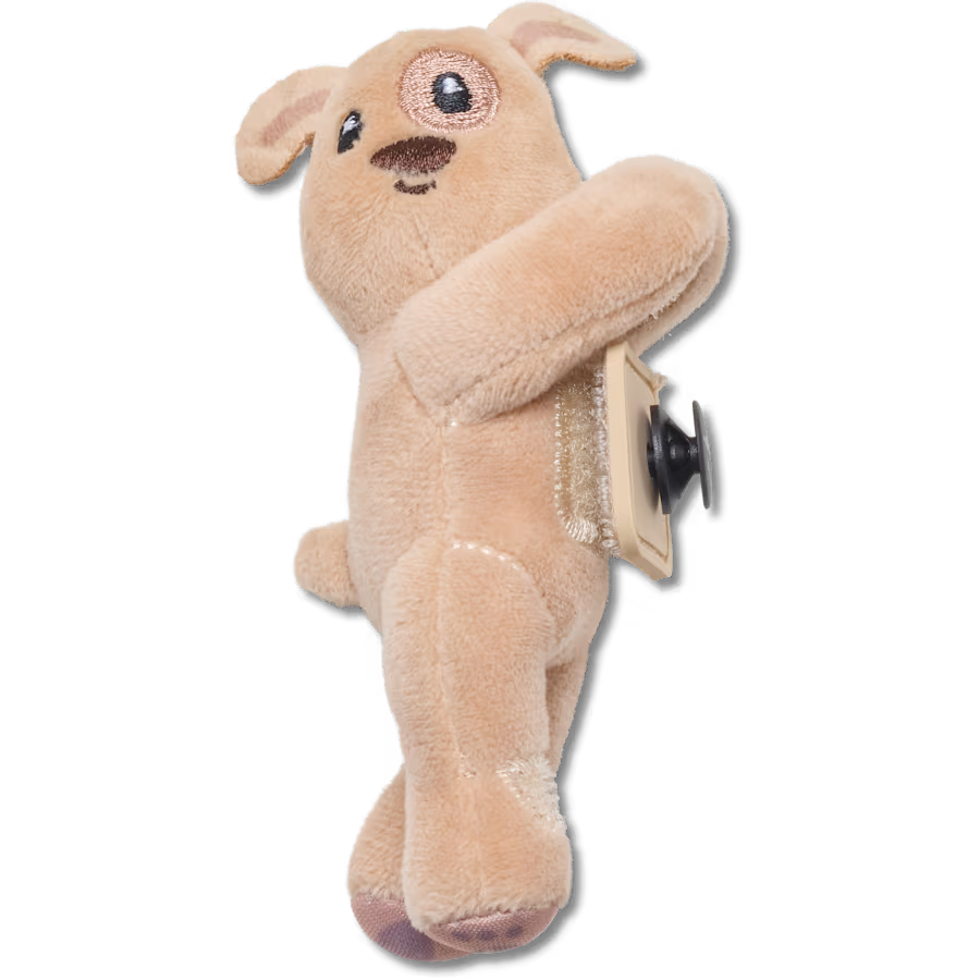 Crocs Huggitz Brown Puppy Jibbitz Shoe Charms (10016536) Multi