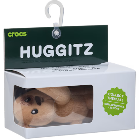 Crocs Huggitz Brown Puppy Jibbitz Shoe Charms (10016536) Multi