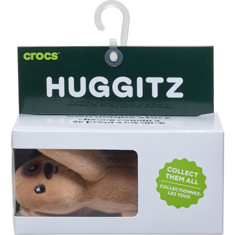 Crocs Huggitz Brown Puppy Jibbitz Shoe Charms (10016536) Multi