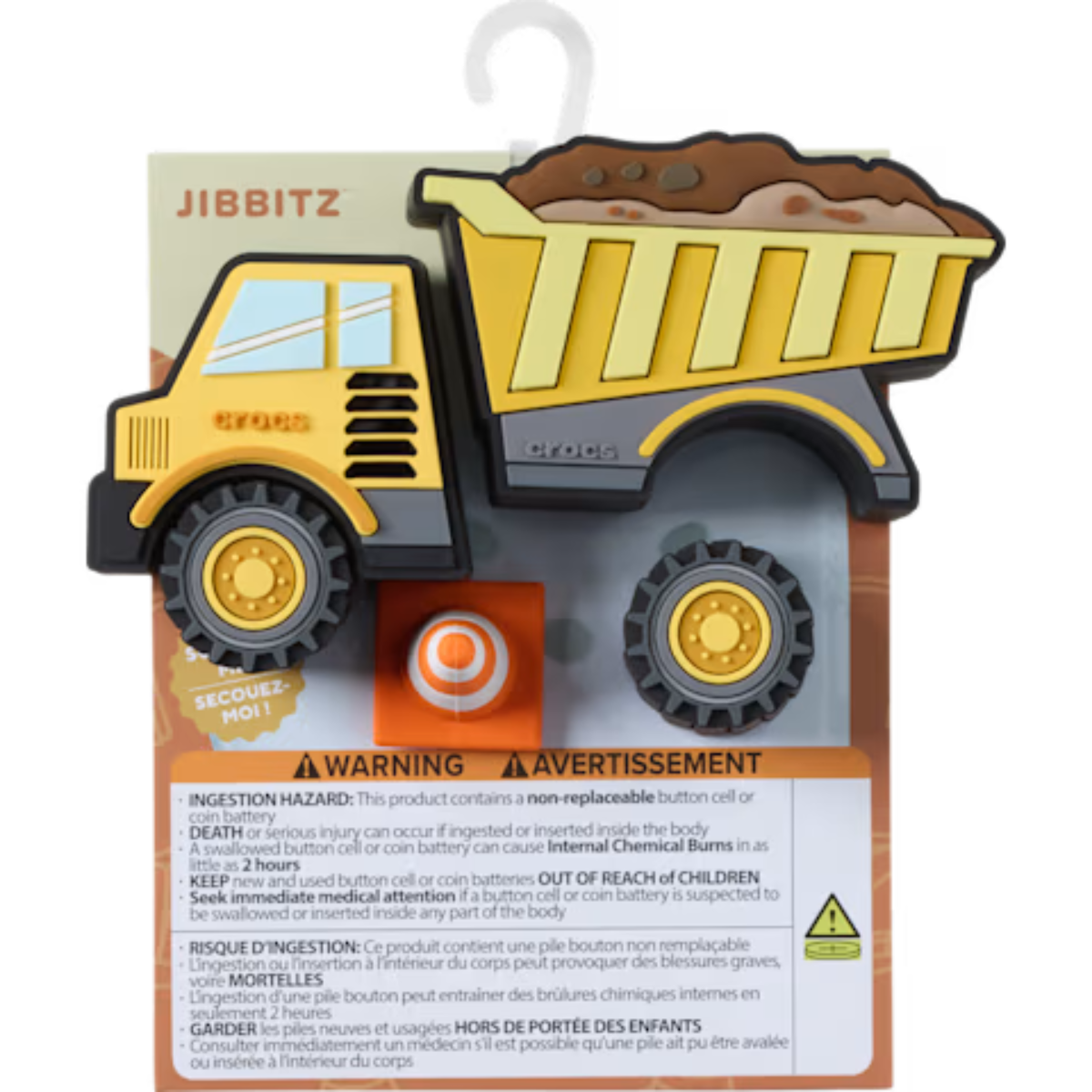Crocs  MYO Construction Truck 5 Pack Jibbitz  Shoe Charms (10018475)
