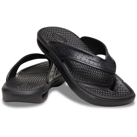 Crocs Mens InMotion LiteRide Flip Flops (211101-060) Black/Black
