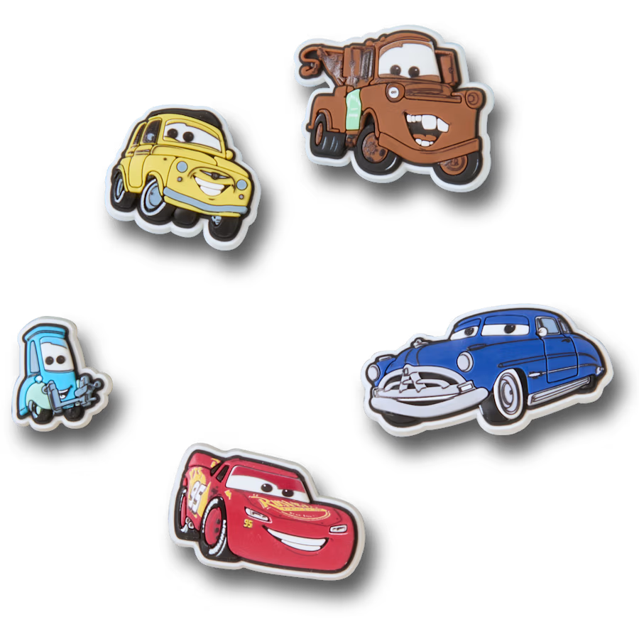 Crocs Pixar Cars 5 Pack Jibbitz Shoe Charms (10017257) Multi