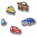 Crocs Pixar Cars 5 Pack Jibbitz Shoe Charms (10017257) Multi