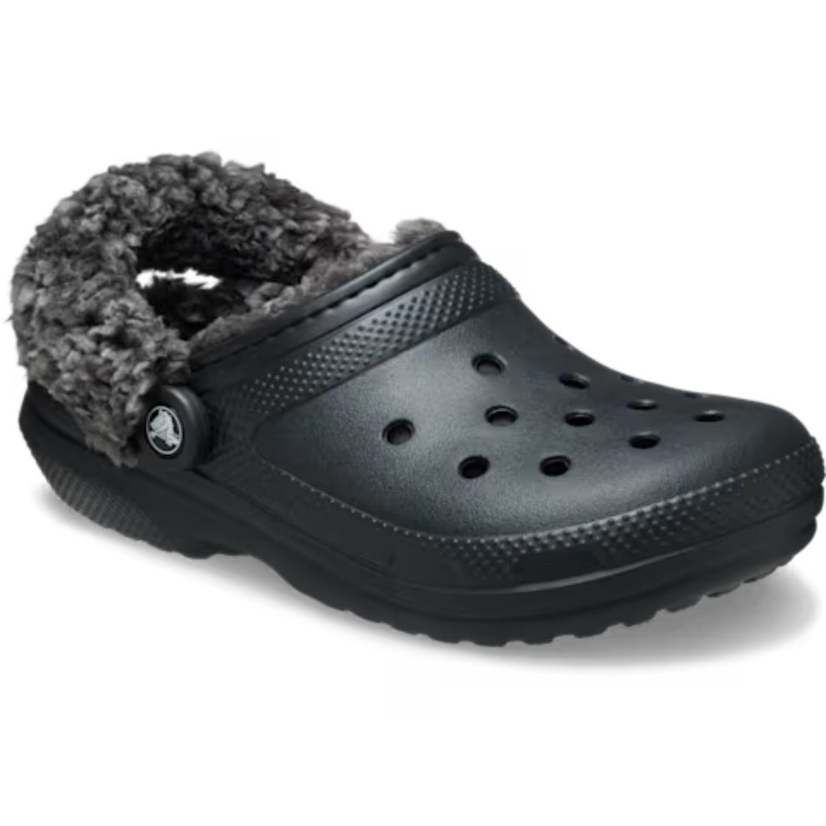 Crocs Unisex Classic Fleece Lined Clogs (211396-001) Black