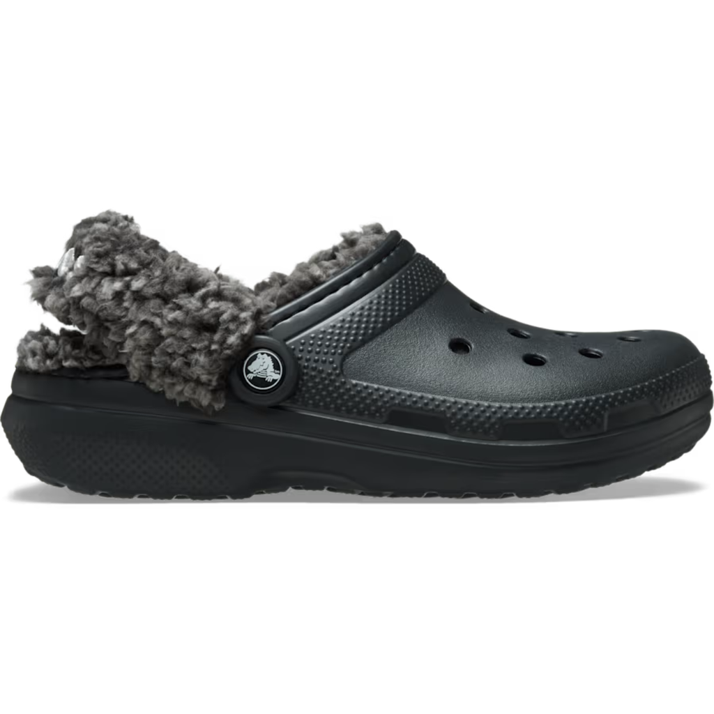 Crocs Unisex Classic Fleece Lined Clogs (211396-001) Black