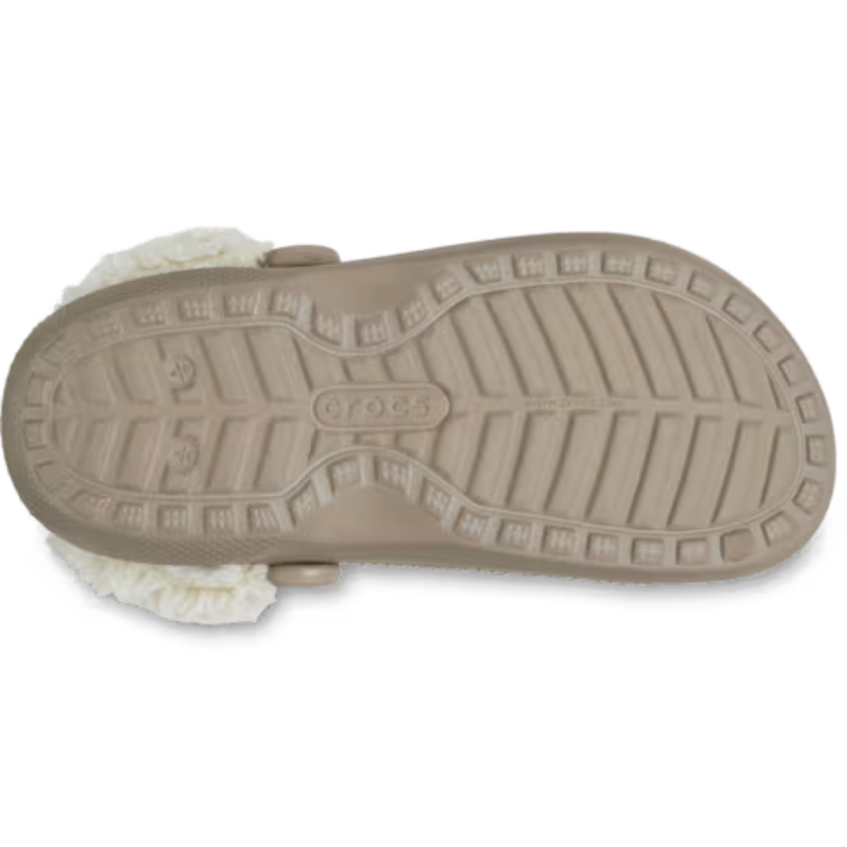 Crocs Unisex Classic Fleece Lined Clogs (211396-195) Mushroom