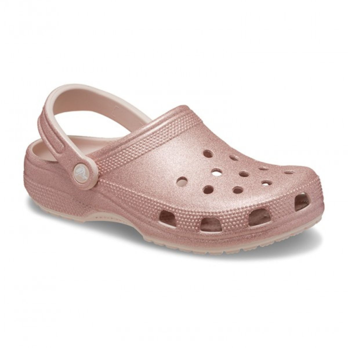 Crocs Unisex Classic Glitter Clogs (205942-6WV) Quartz Glitter