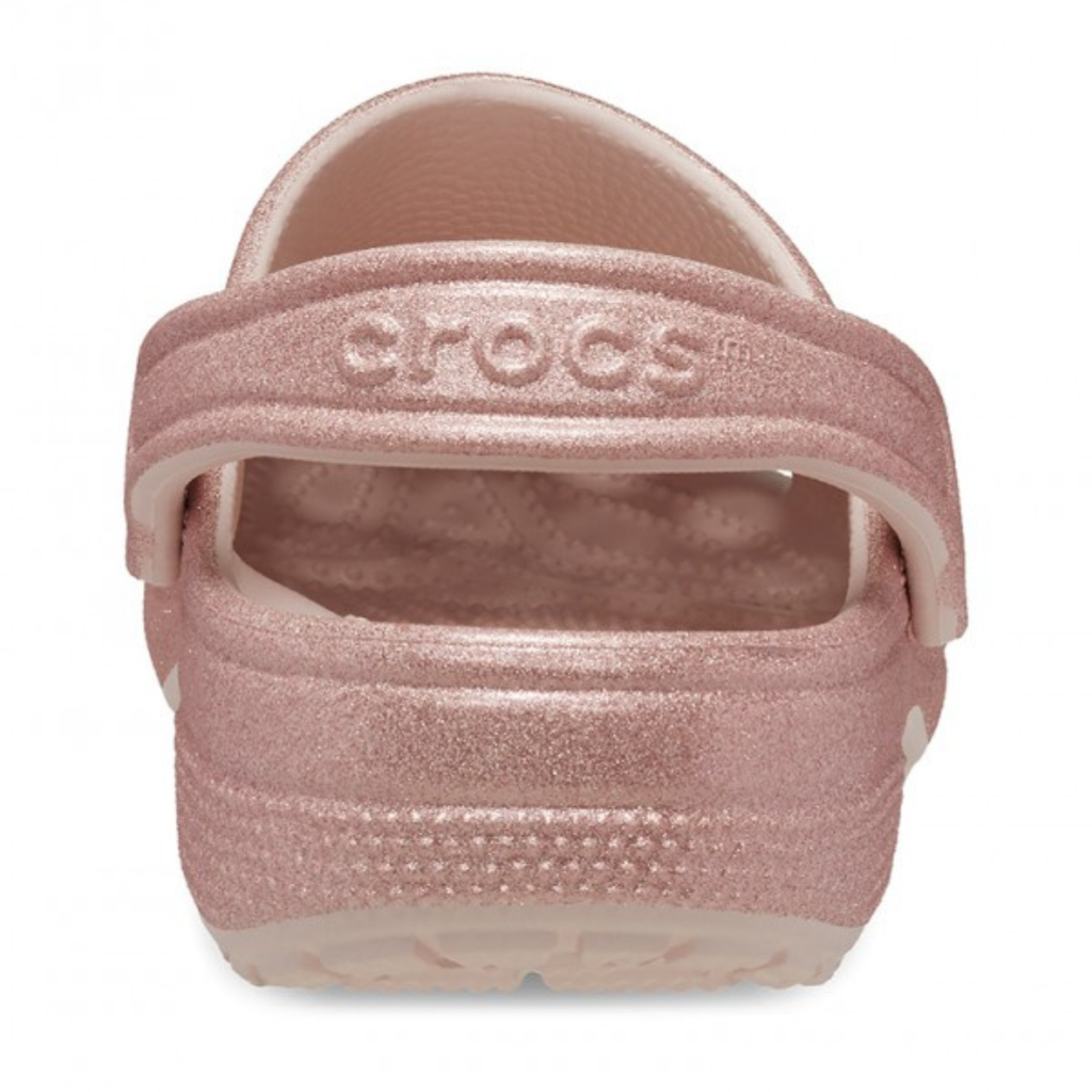 Crocs Unisex Classic Glitter Clogs (205942-6WV) Quartz Glitter