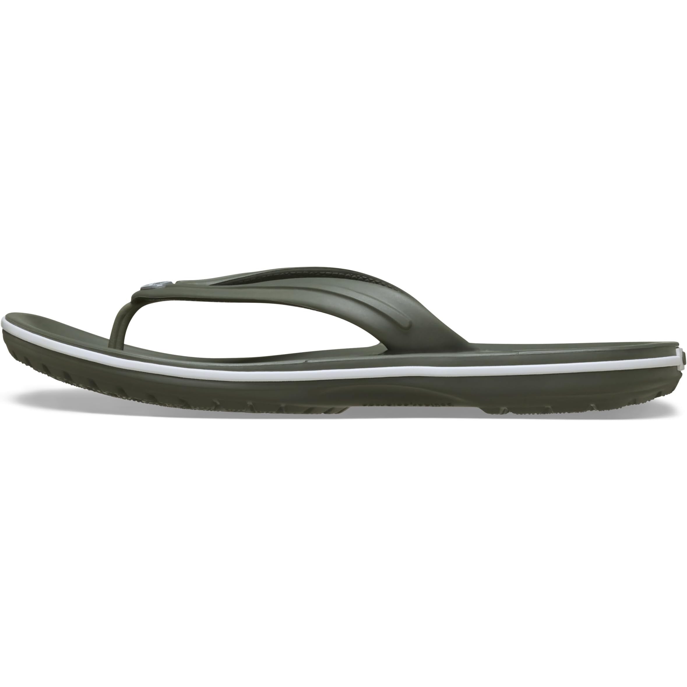 Crocs Unisex Crocband Flip Flops (11033-3J5) Dusty Olive
