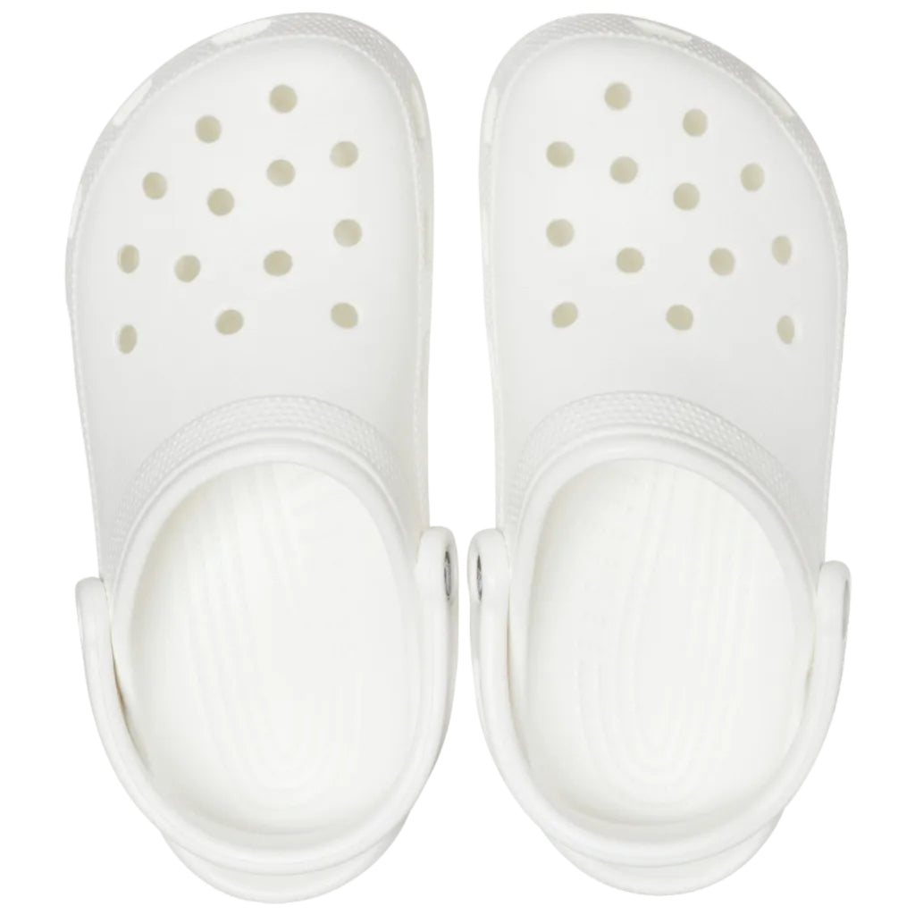Crocs Unisex Classic Clogs (10001-100) White