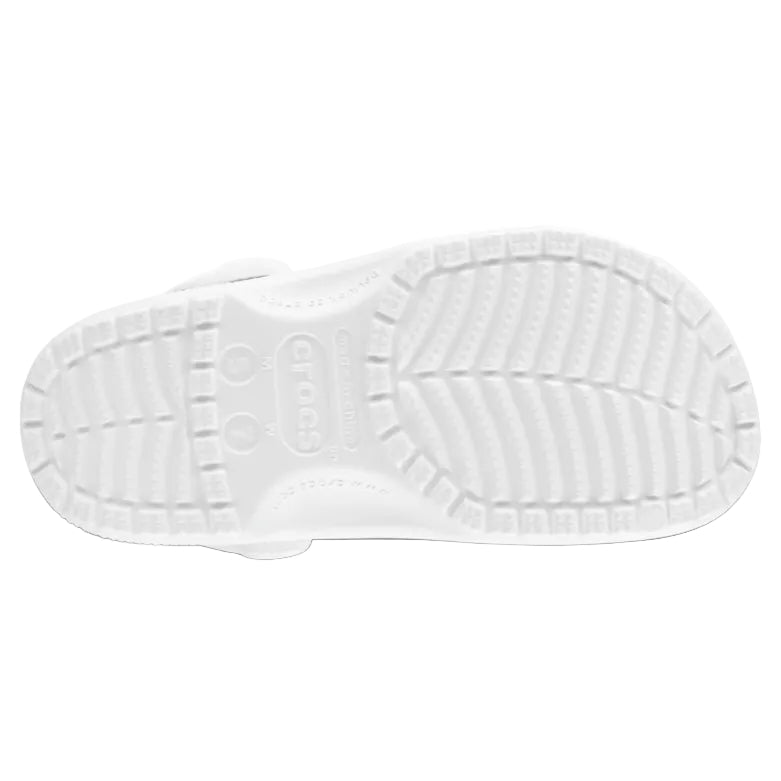 Crocs Unisex Classic Clogs (10001-100) White