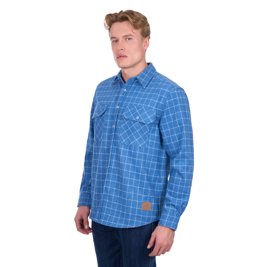 Dux-Bak Mens Amir L/S Thermal Shirt (D6W1116203) Steel Blue