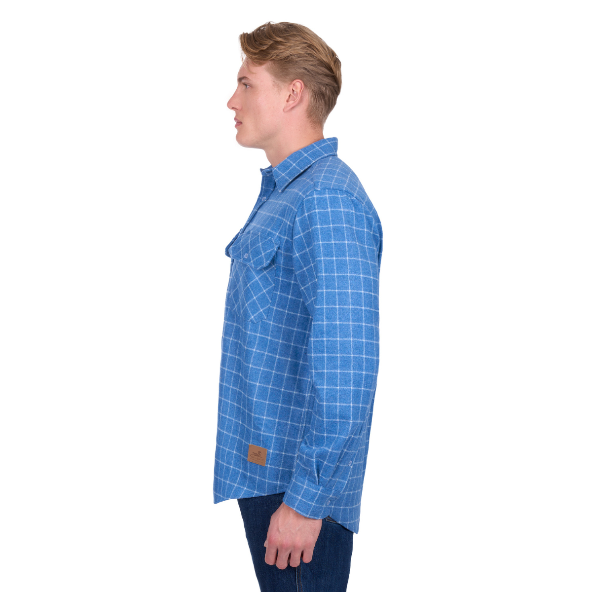 Dux-Bak Mens Amir L/S Thermal Shirt (D6W1116203) Steel Blue