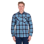 Dux-Bak Mens Camden L/S Thermal Shirt (D6W1116206) Navy/Teal