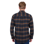 Dux-Bak Mens Hunter L/S Thermal Shirt (D6W1116205) Navy/Dark Tan