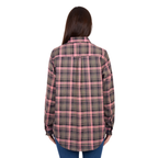 Dux-Bak Womens Ahri L/S Thermal Shirt (D6W2150114) Green/Pink