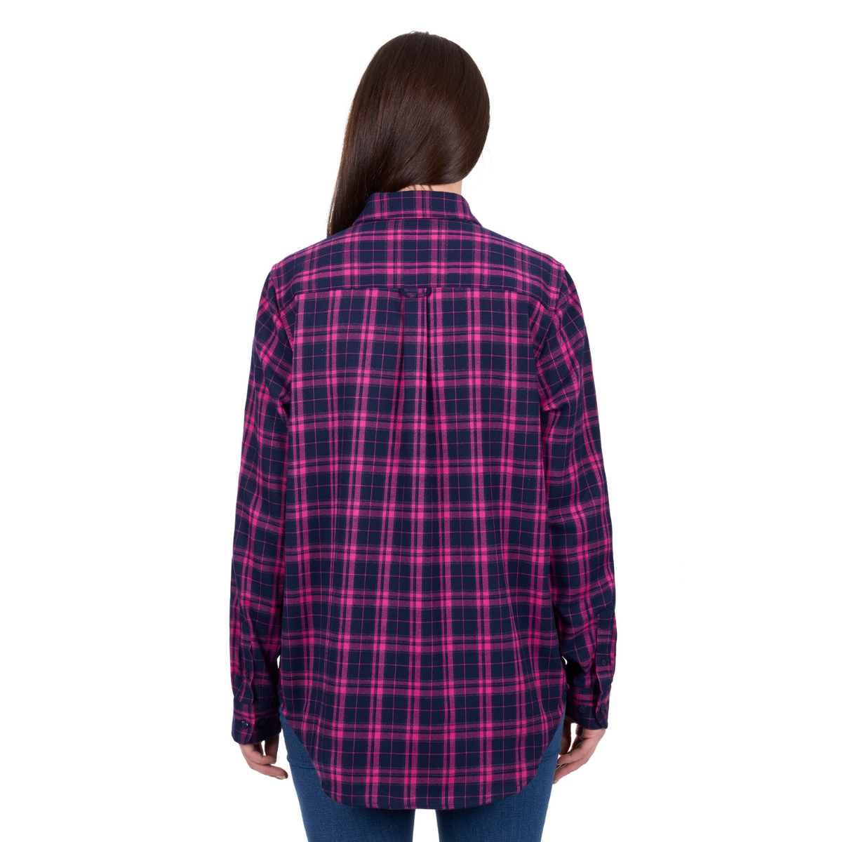 Dux-Bak Womens Sybel L/S Thermal Shirt (D6W2150116) Pink/Navy