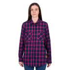 Dux-Bak Womens Sybel L/S Thermal Shirt (D6W2150116) Pink/Navy