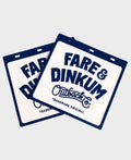Fare & Dinkum Mudflaps (FD.PP.MUDFLAPS.L) Navy 29.5cmx28.5cm [SD]