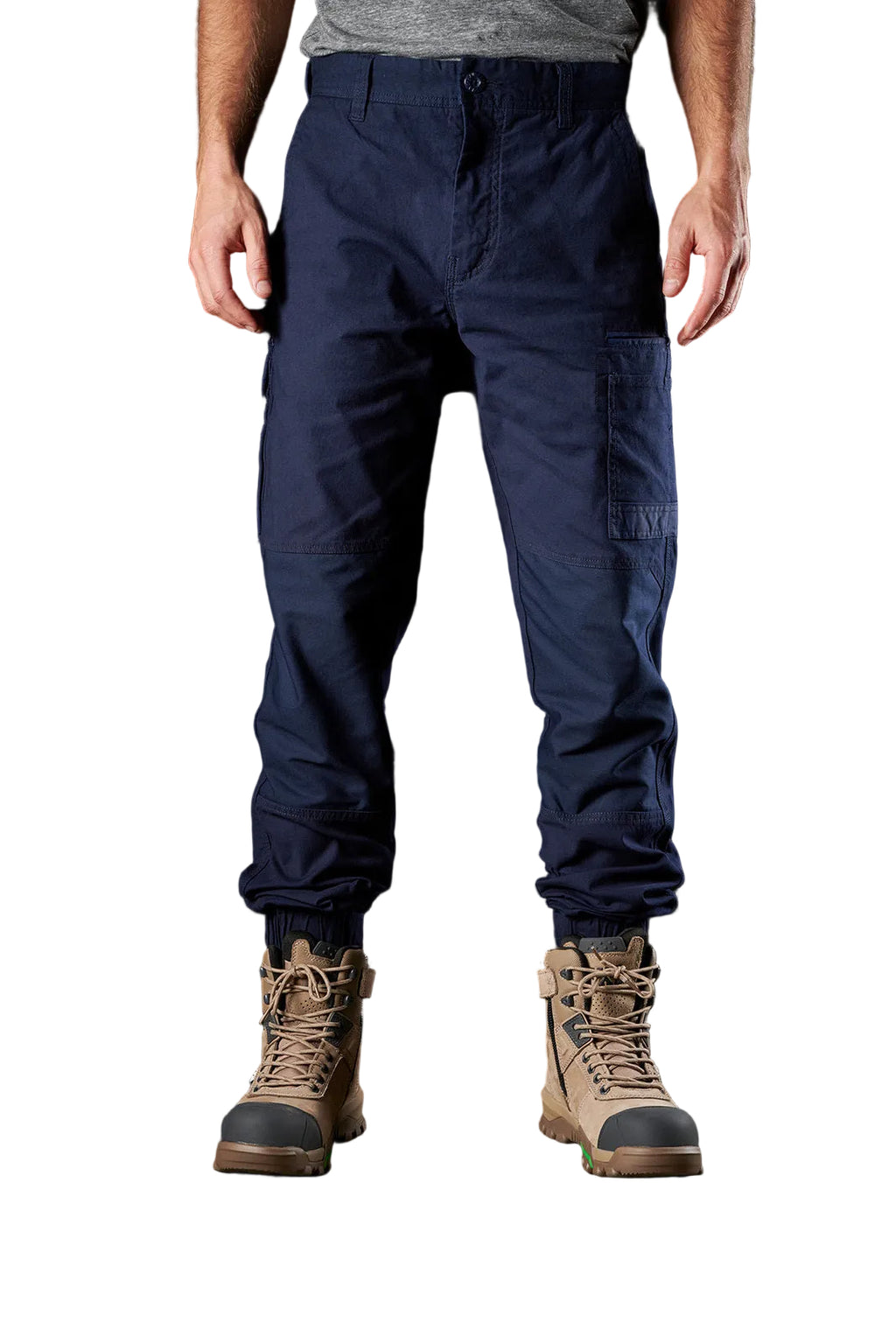 FXD Mens WP-4 Stretch Cuffed Work Pants (FX01616003) Navy 28