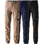 FXD Mens WP-4 Stretch Cuffed Work Pants (FX01616003) Navy 34