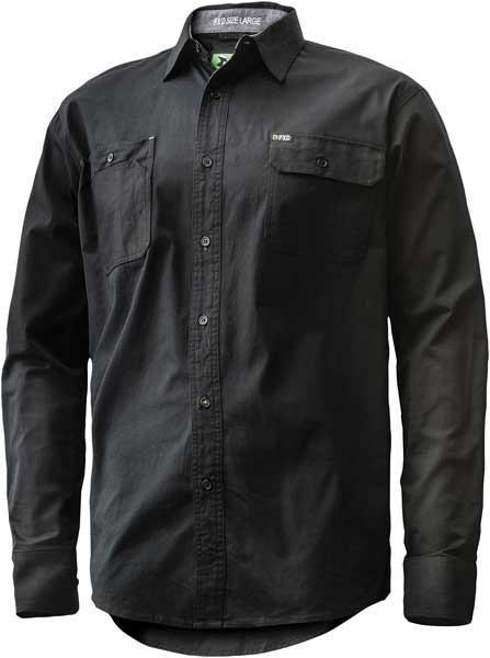 FXD Mens LSH-1 Stretch L/S Work Shirt (FX01614001) Black M