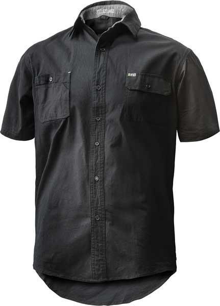 FXD Mens SSH-1 Stretch S/S Work Shirt (FX01614002) Black S