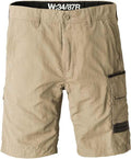 FXD Mens LS-1 Lightweight Work Shorts (FX01136004) Khaki 28