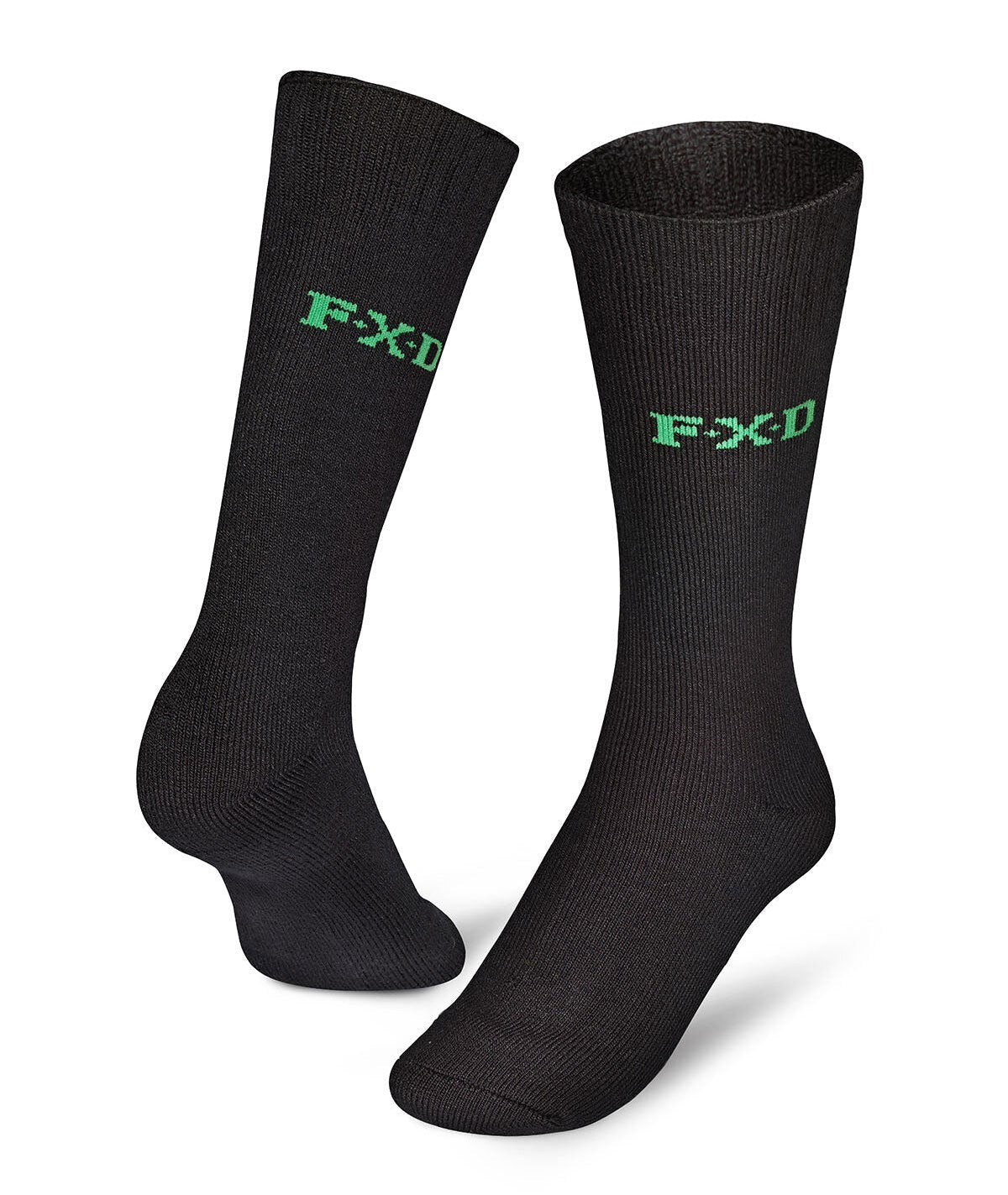 FXD SK-5 Bamboo Socks 2 Pack (FX71139001) Black 7-12