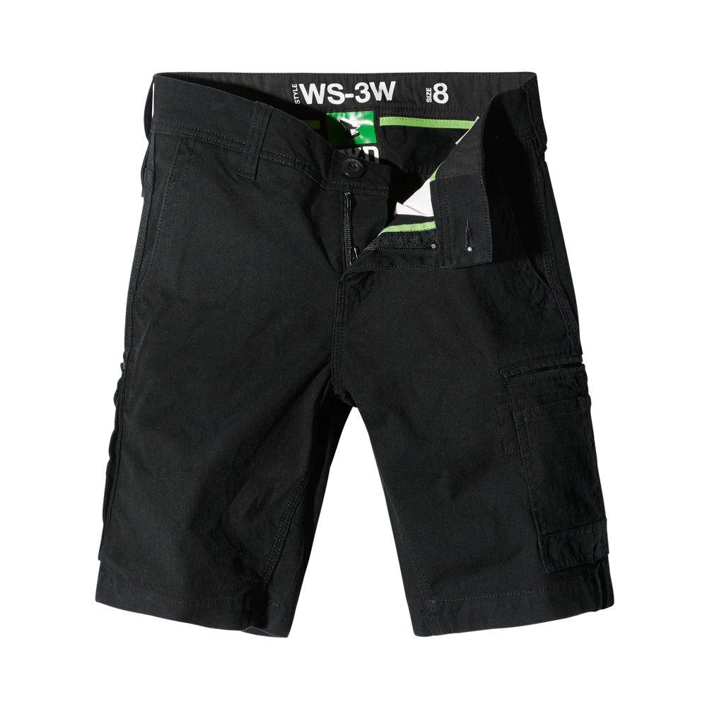 FXD Womens WS-3W Stretch Shorts (FX11906203) Black 10