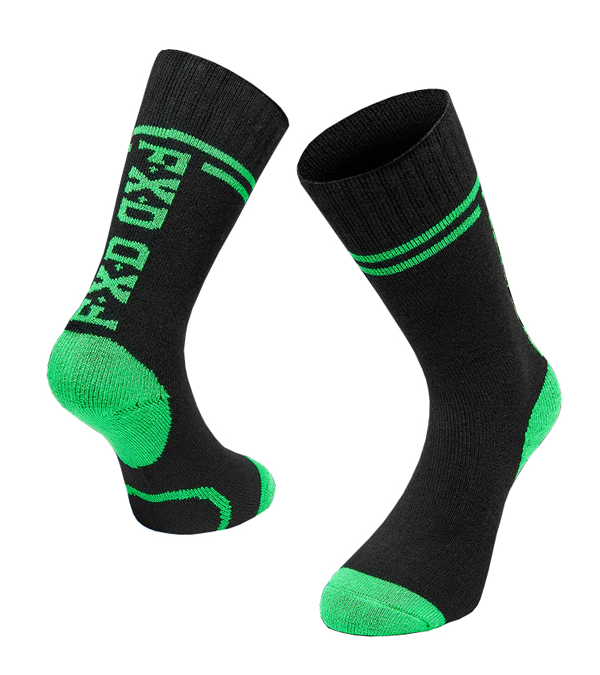 FXD Womens 2 Pack Bamboo Socks (SK-9W) Black O/S