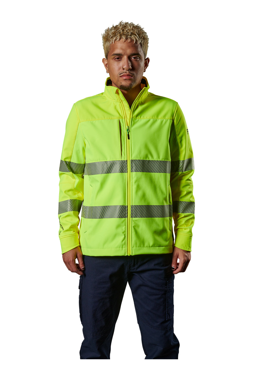 FXD Mens WO-3T Softshell Taped Jacket (FX02407006) Yellow XXXL [SD]