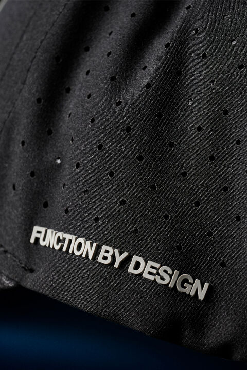 FXD Tech Baseball Cap (CP-12) Black Big Logo OSFM