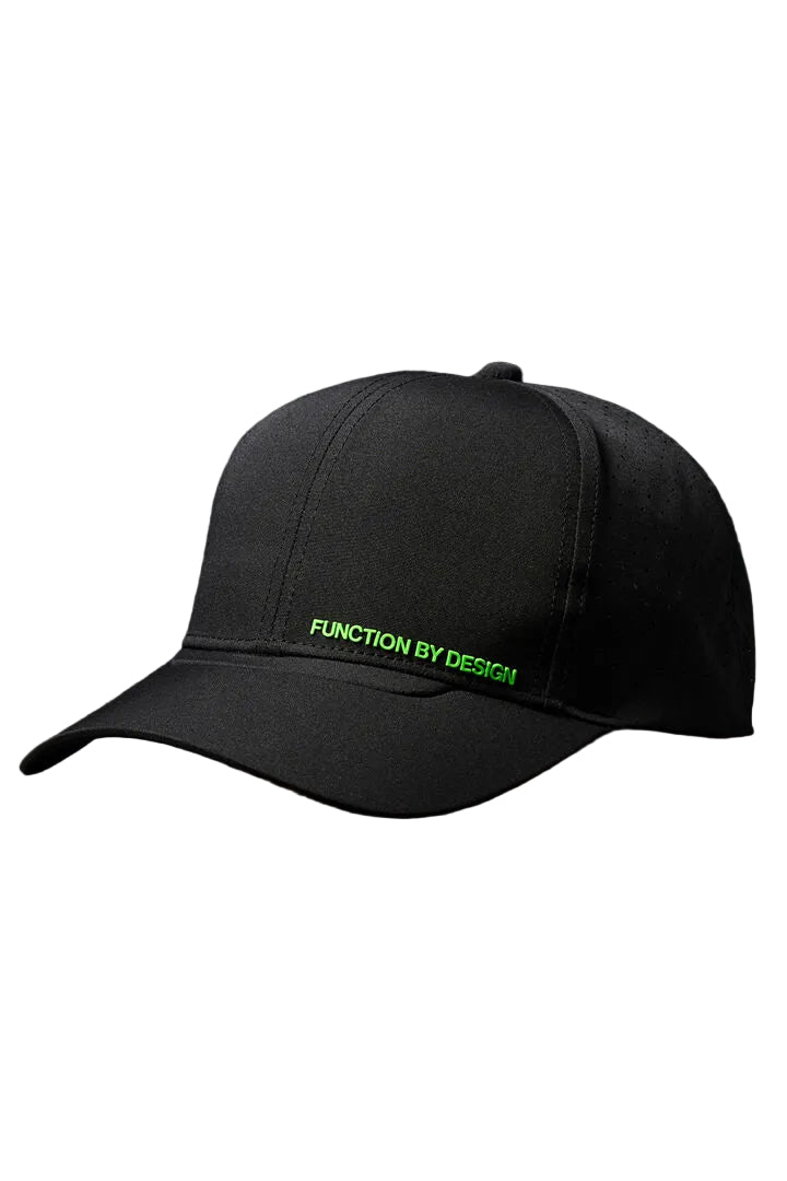 FXD Tech Baseball Cap (CP-12) Black Small Logo OSFM