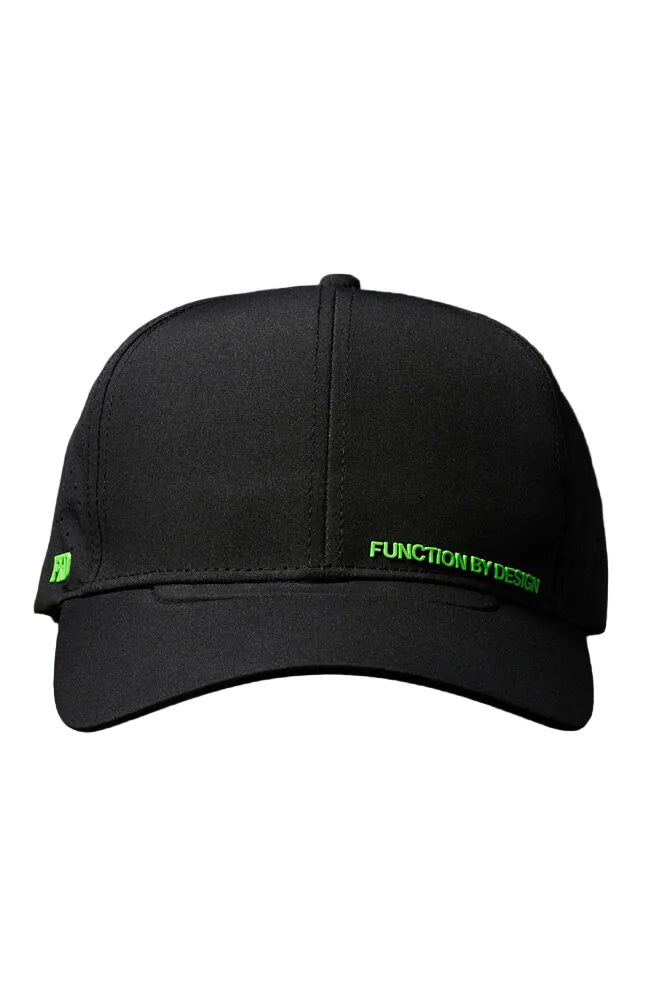 FXD Tech Baseball Cap (CP-12) Black Small Logo OSFM