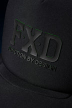 FXD Tech Trucker Cap (CP-13) Black Big Logo OSFM