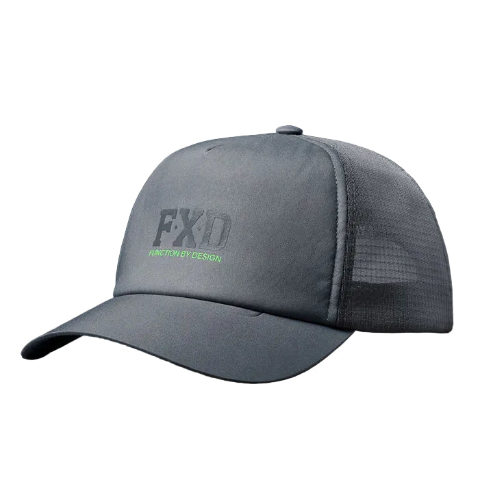 FXD Tech Trucker Cap (CP-13) Titanium OSFM