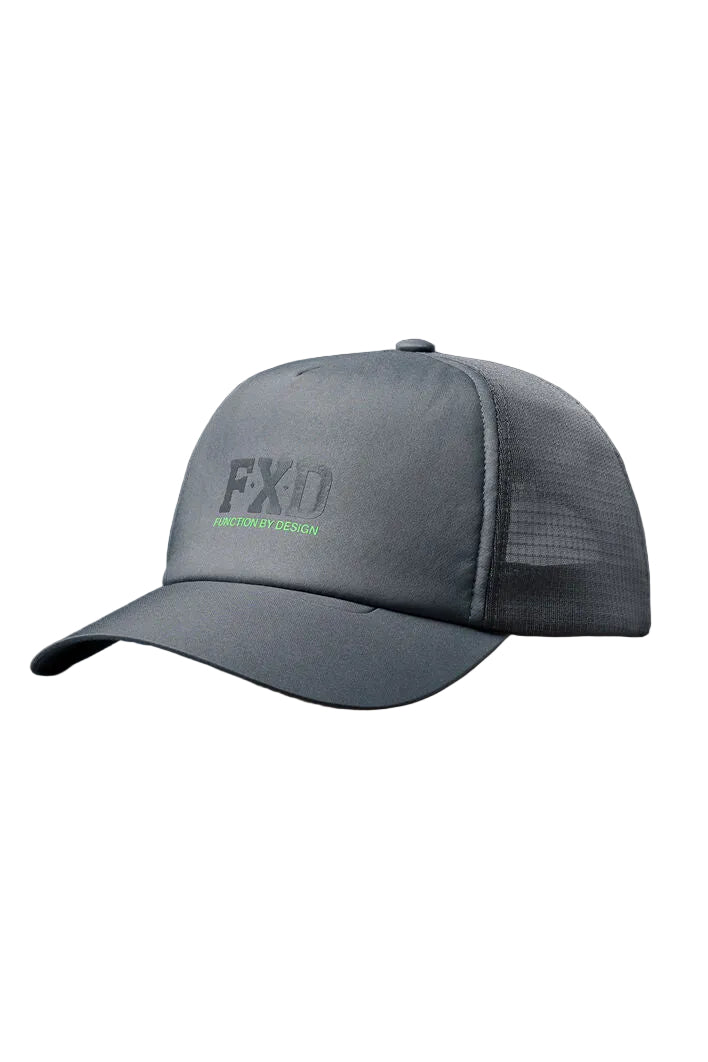 FXD Tech Trucker Cap (CP-13) Titanium OSFM