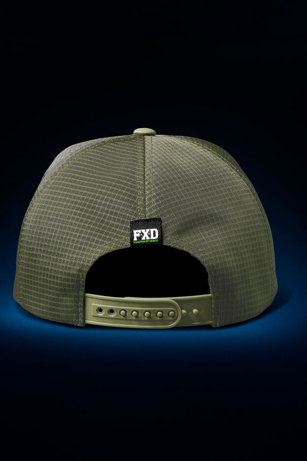 FXD Tech Trucker Cap (CP-13) Khaki OSFM