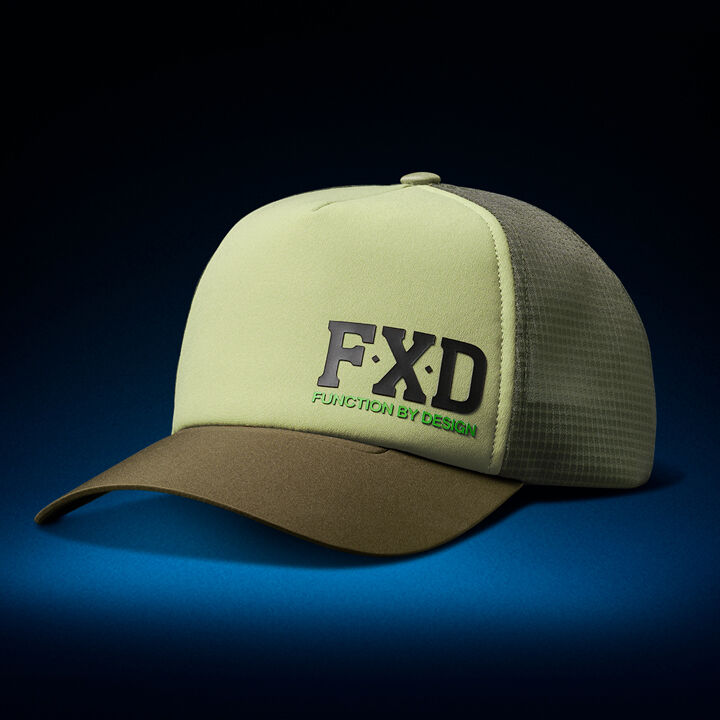 FXD Tech Trucker Cap (CP-13) Khaki OSFM