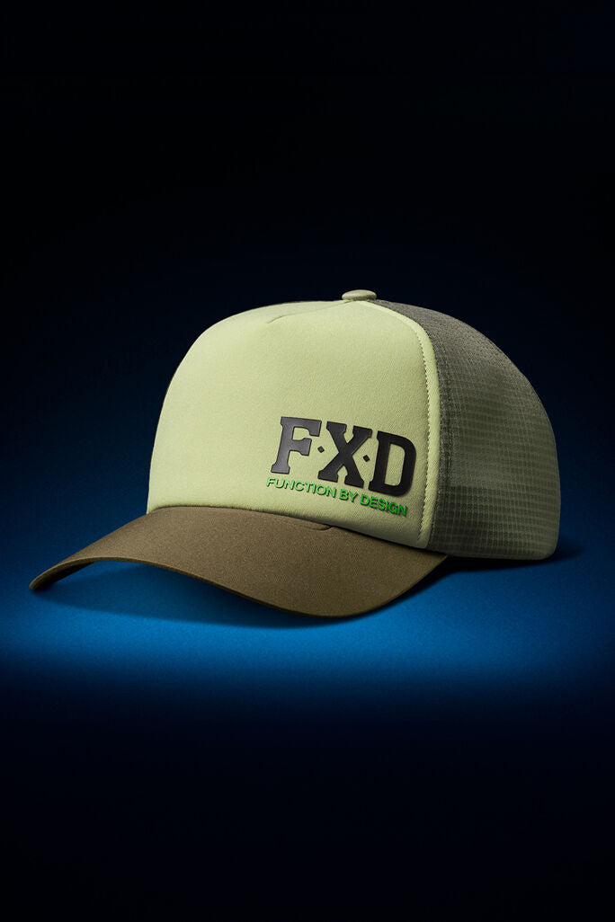 FXD Tech Trucker Cap (CP-13) Khaki OSFM
