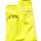 FXD SK-5 Bamboo Socks 2 Pack (FX71439001) Yellow 7-12
